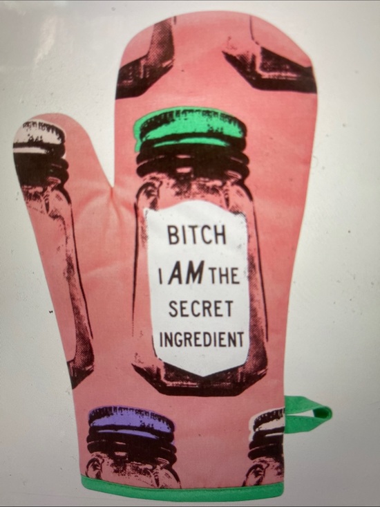 Blue Q Other - NWT Blue Q Oven Mitt - “B!… I Am The Secret Ingredient”